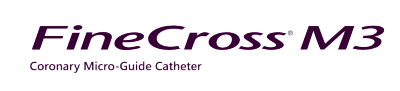 Logo for FINECROSS® M3 Coronary Micro-Guide Catheter