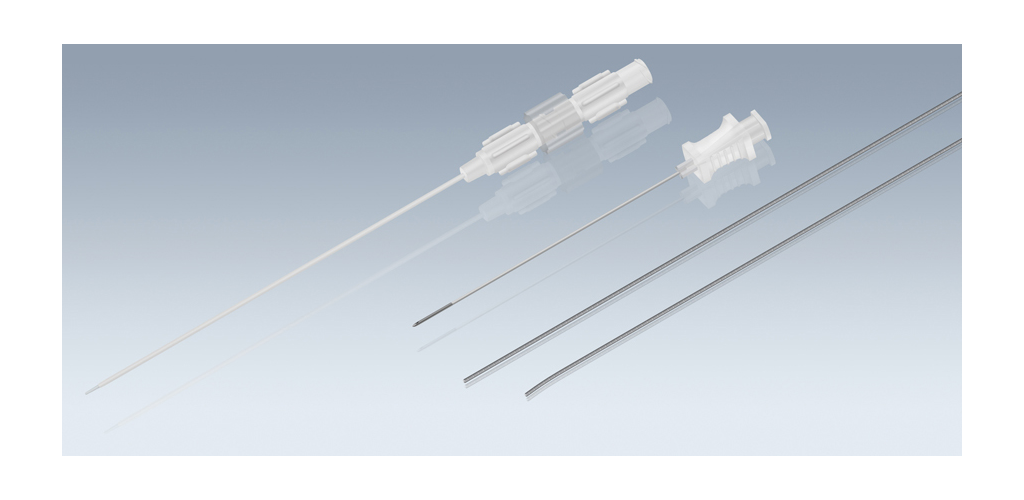 Product image: Glideaccess Micro Accessing Systems, including echogenic needle