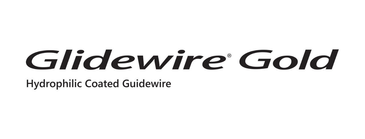 View GLIDEWIRE® Gold Hydrophilic Coated Guidewire logo GLIDEWIRE® Gold Hydrophilic Coated Guidewire logo
